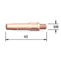 Pana 200A Pointes De Contact De Soudage M6x45x0.8mm